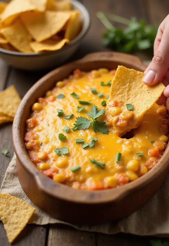 30 Easy Mexican Dinner Recipes for Busy Weeknights 97 30 Easy Mexican Dinner Recipes for Busy Weeknights - 17. Cheesy Mexican Corn Dip