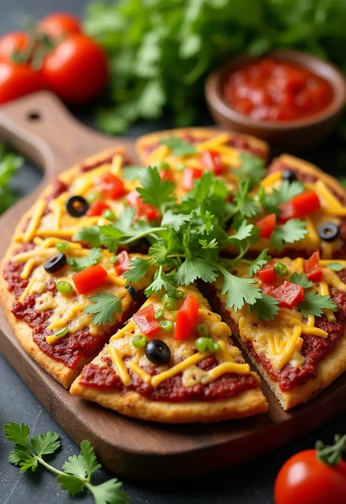 30 Easy Mexican Dinner Recipes for Busy Weeknights 121 30 Easy Mexican Dinner Recipes for Busy Weeknights - 21. Taco Pizza