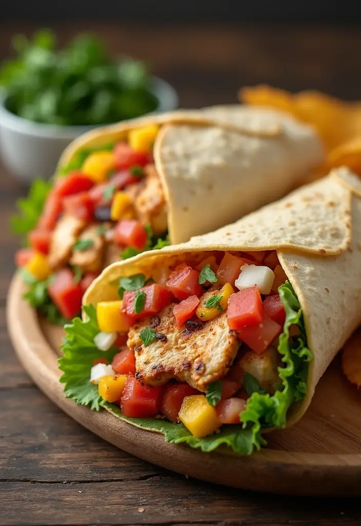 30 Easy Mexican Dinner Recipes for Busy Weeknights 128 30 Easy Mexican Dinner Recipes for Busy Weeknights - 22. Southwest Chicken Wraps
