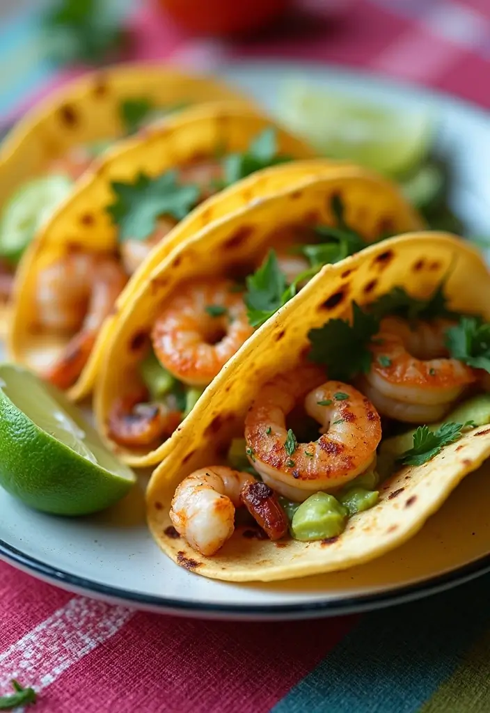 30 Easy Mexican Dinner Recipes for Busy Weeknights 140 30 Easy Mexican Dinner Recipes for Busy Weeknights - 24. Shrimp and Avocado Tacos