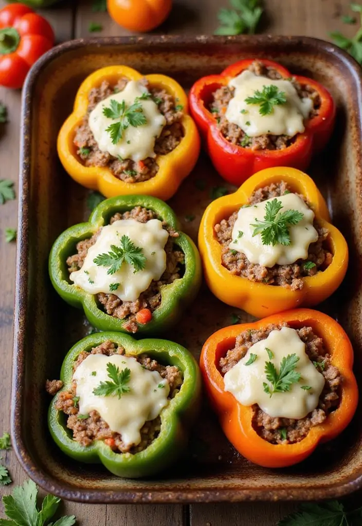 30 Easy Mexican Dinner Recipes for Busy Weeknights 49 30 Easy Mexican Dinner Recipes for Busy Weeknights - 9. Mexican Stuffed Peppers
