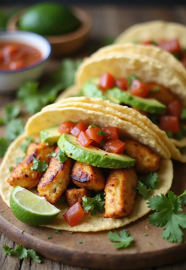 30 Gluten-Free Mexican Recipes for Clean Eating 1 30 Gluten-Free Mexican Recipes for Clean Eating - 1. Cauliflower Tortilla Tacos