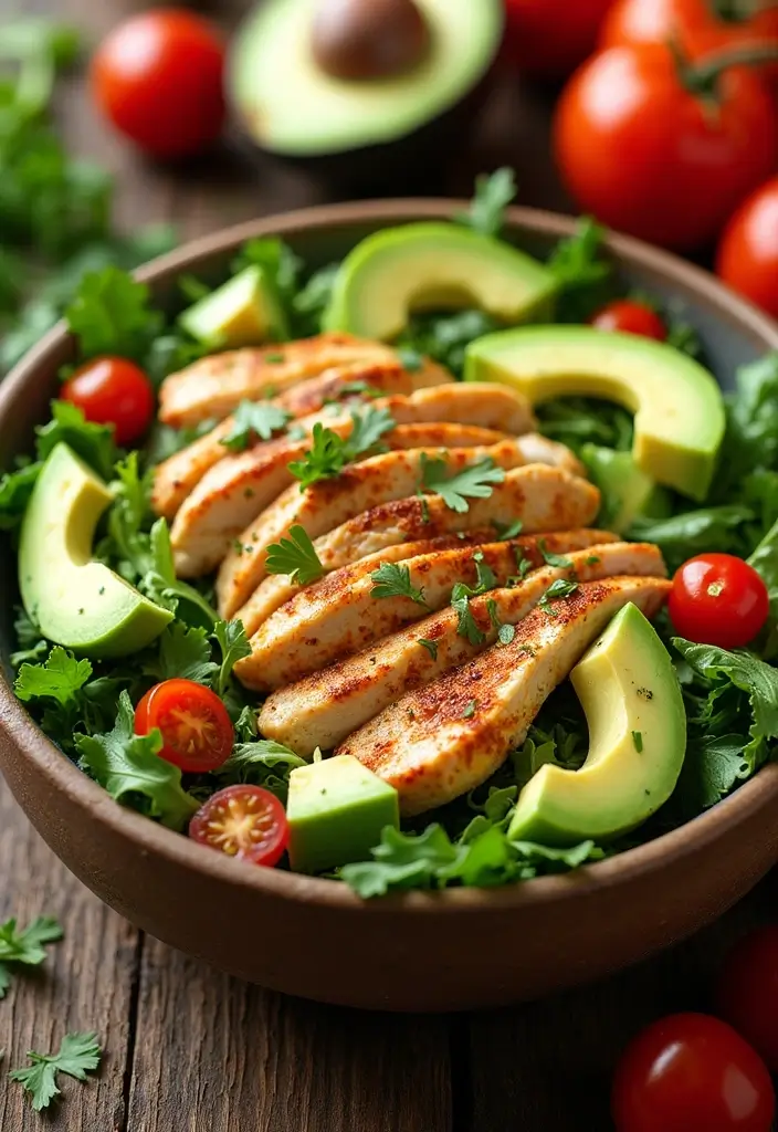 30 Gluten-Free Mexican Recipes for Clean Eating 122 30 Gluten-Free Mexican Recipes for Clean Eating - 22. Spiced Chicken Avocado Salad