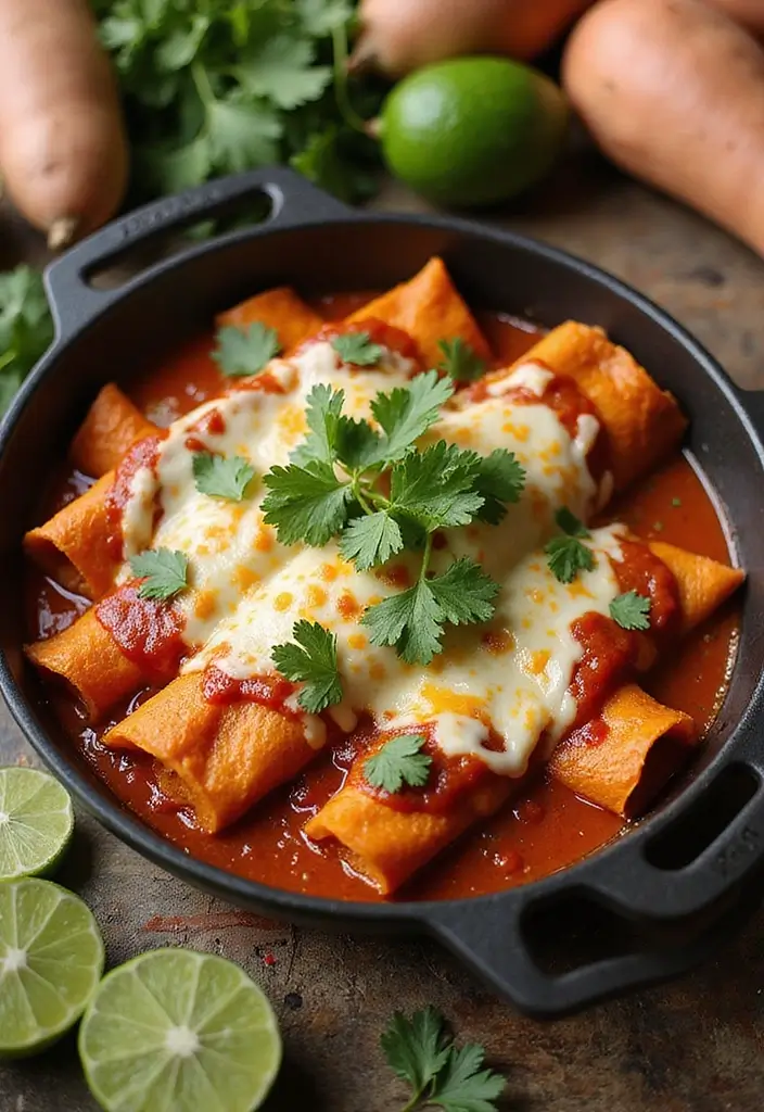 30 Gluten-Free Mexican Recipes for Clean Eating 30 30 Gluten-Free Mexican Recipes for Clean Eating - 6. Sweet Potato Enchiladas