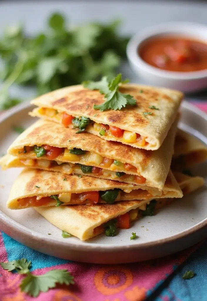 30+ Half Baked Harvest Mexican Recipes You’ll Crave 73 30+ Half Baked Harvest Mexican Recipes You’ll Crave - 13. Spicy Veggie Quesadillas