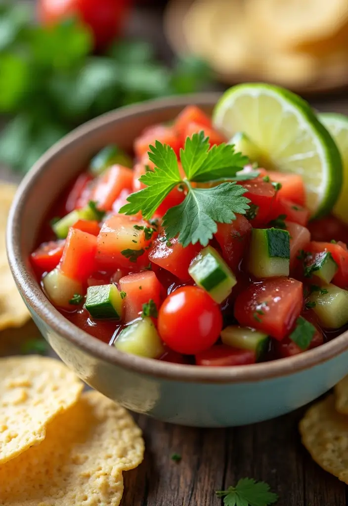 30+ Half Baked Harvest Mexican Recipes You’ll Crave 92 30+ Half Baked Harvest Mexican Recipes You’ll Crave - 16. Tomato and Cucumber Salsa