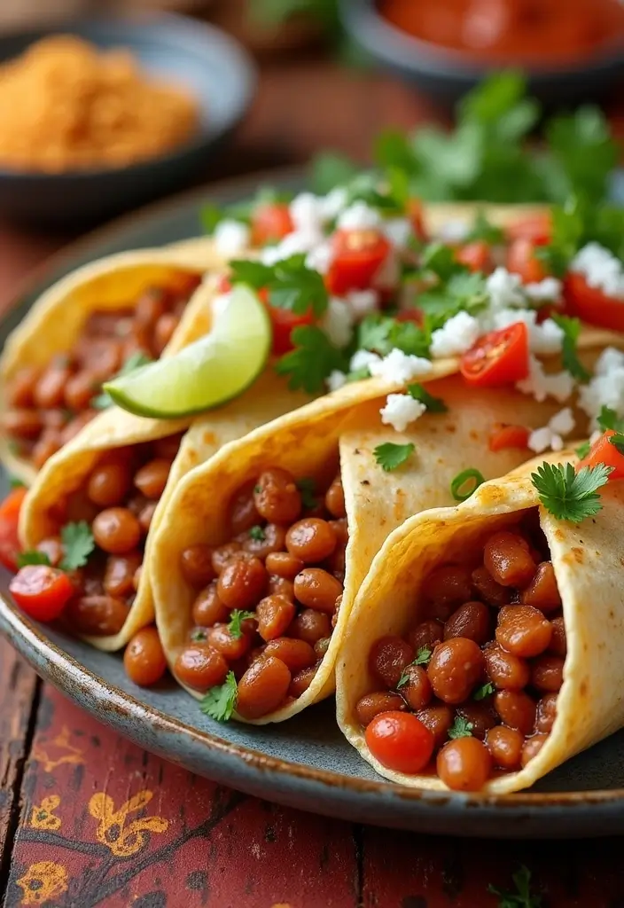 30 Healthy Mexican Dinner Recipes That Taste Amazing - 25. Spicy Bean and Rice Burritos