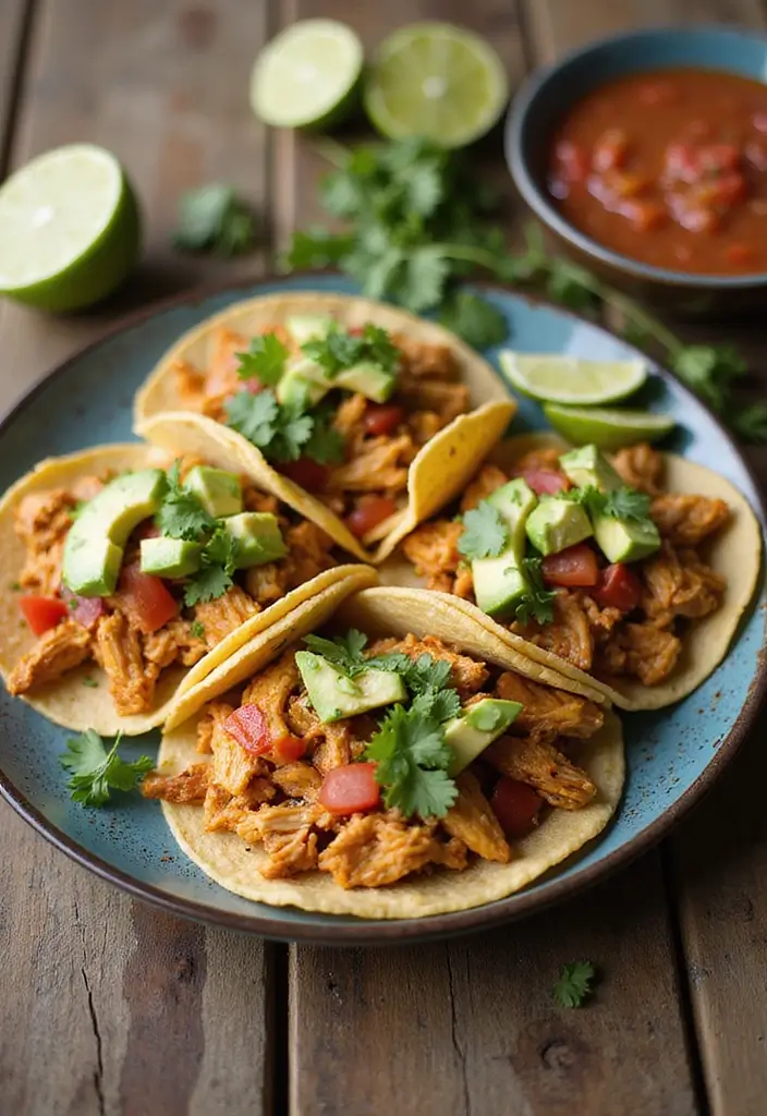 30 Instant Pot Mexican Chicken Recipes Ready in Minutes 1 30 Instant Pot Mexican Chicken Recipes Ready in Minutes - 1. Instant Pot Chicken Tacos