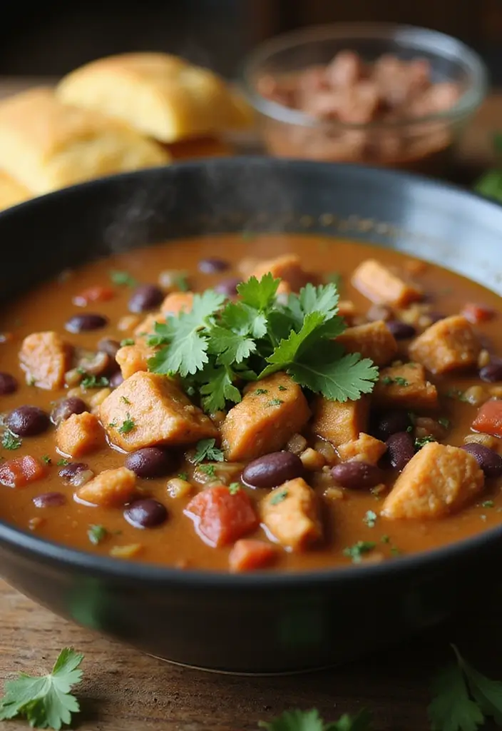 30 Instant Pot Mexican Chicken Recipes Ready in Minutes 48 30 Instant Pot Mexican Chicken Recipes Ready in Minutes - 10. Instant Pot Chicken and Black Bean Chili