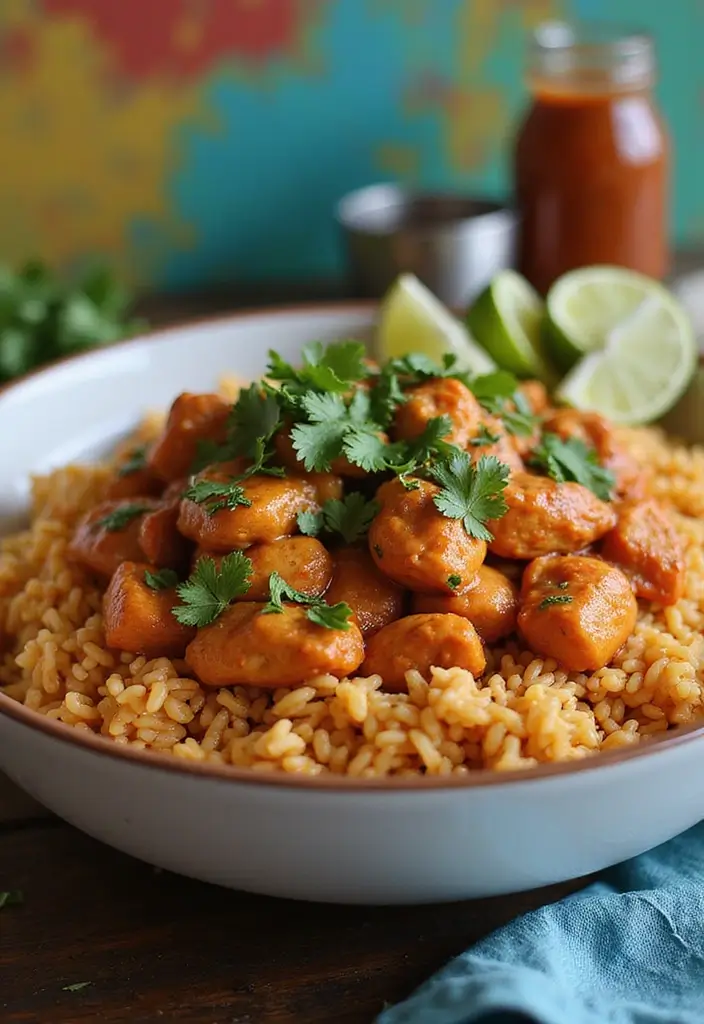 30 Instant Pot Mexican Chicken Recipes Ready in Minutes 6 30 Instant Pot Mexican Chicken Recipes Ready in Minutes - 2. Spicy Mexican Chicken and Rice