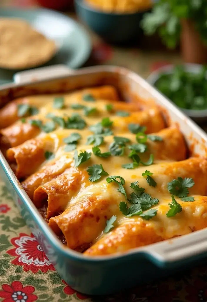 30 Instant Pot Mexican Chicken Recipes Ready in Minutes 13 30 Instant Pot Mexican Chicken Recipes Ready in Minutes - 3. Creamy Chicken Enchiladas