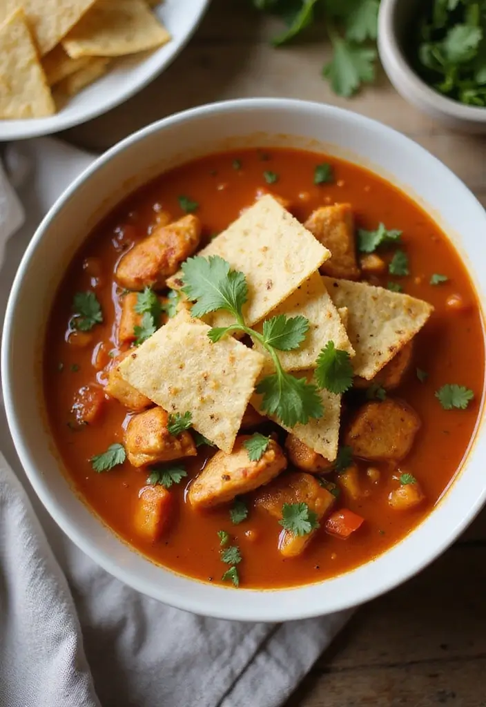 30 Instant Pot Mexican Chicken Recipes Ready in Minutes 23 30 Instant Pot Mexican Chicken Recipes Ready in Minutes - 5. One-Pot Chicken Tortilla Soup