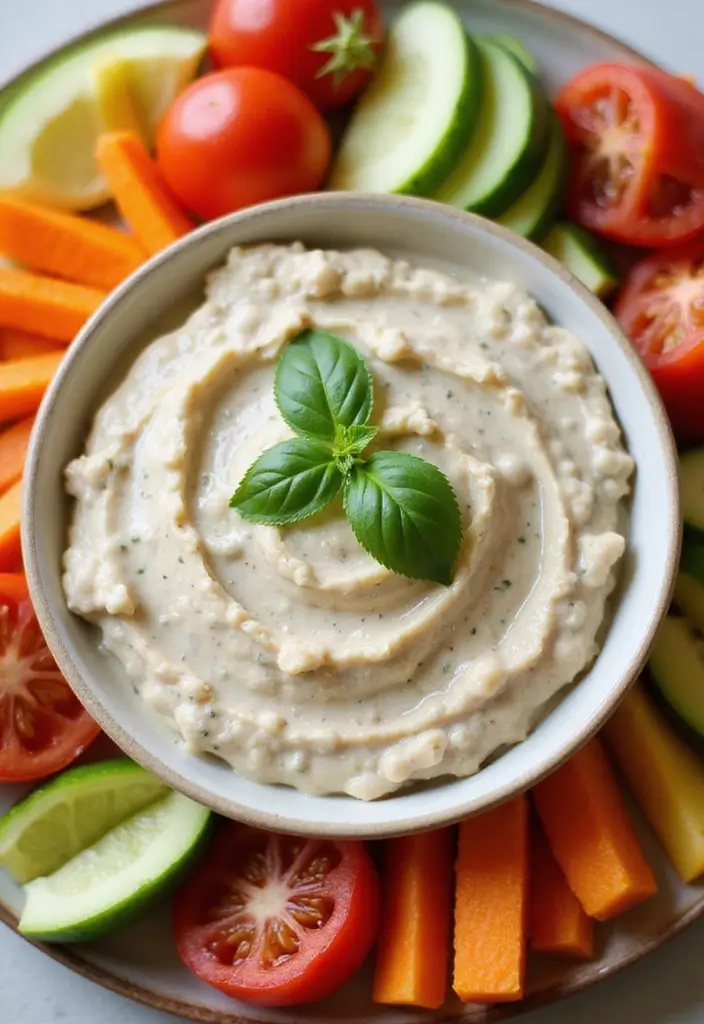 30 Mexican Bean Dip Recipes That Steal the Show - 10. Herbed White Bean Dip