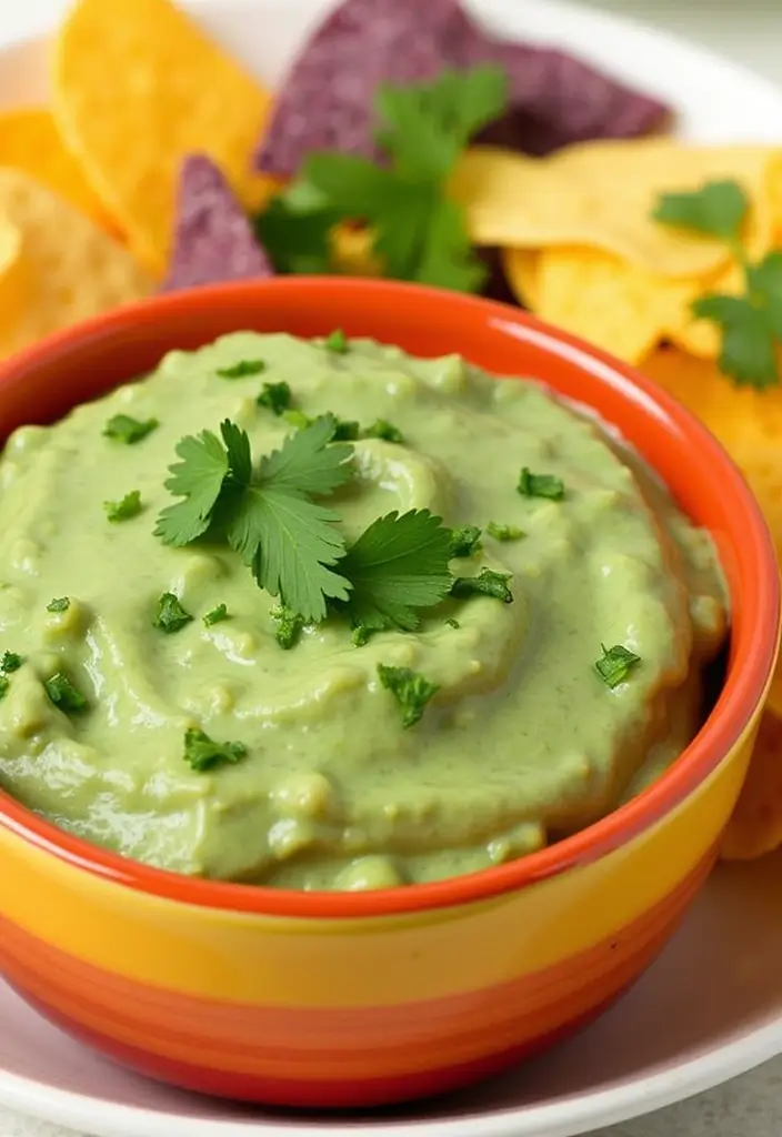 30 Mexican Bean Dip Recipes That Steal the Show - 15. Cilantro Lime Bean Dip