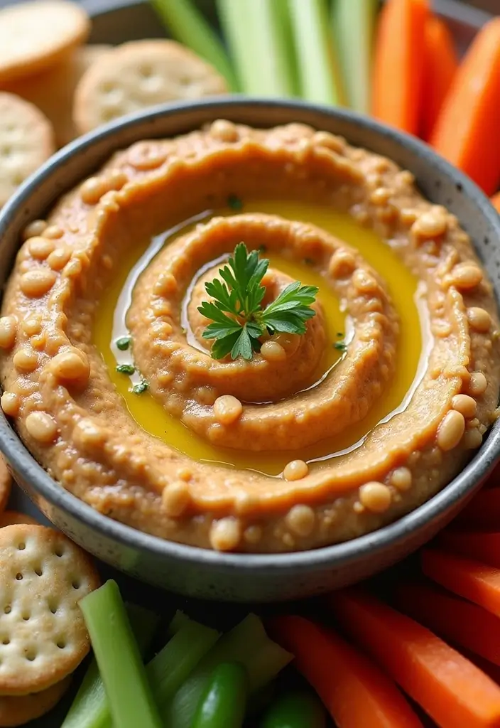 30 Mexican Bean Dip Recipes That Steal the Show - 17. Roasted Garlic Bean Dip
