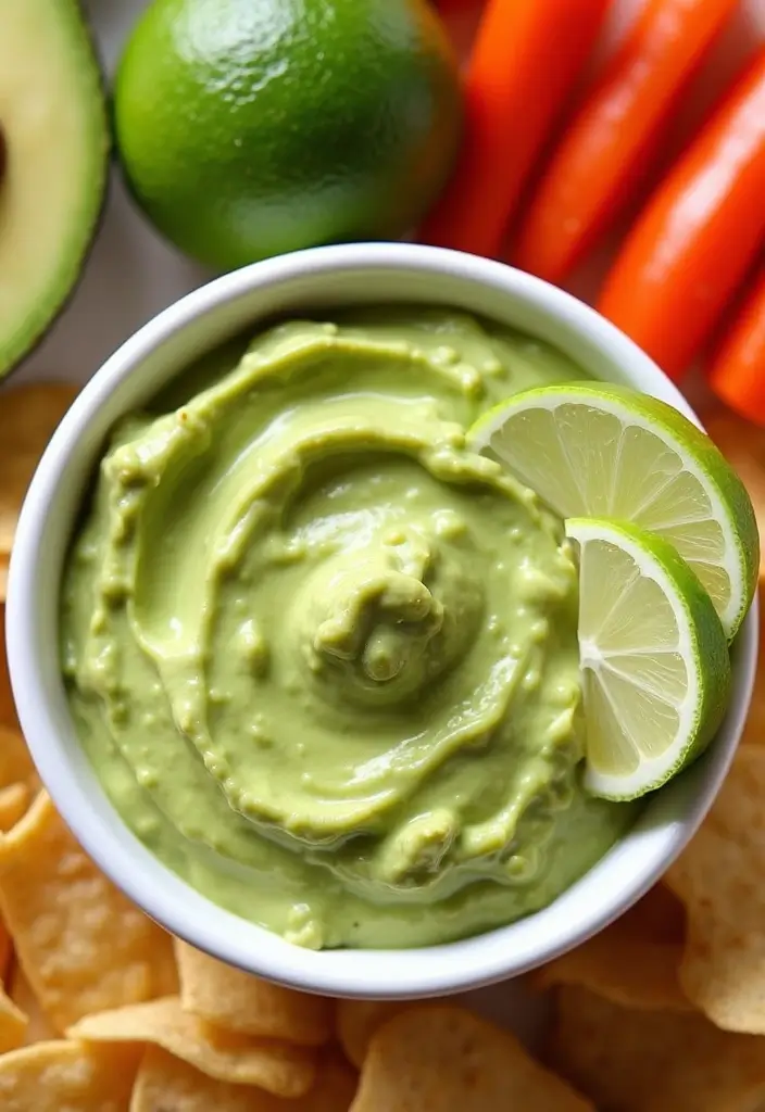 30 Mexican Bean Dip Recipes That Steal the Show - 19. Avocado Lime Bean Dip