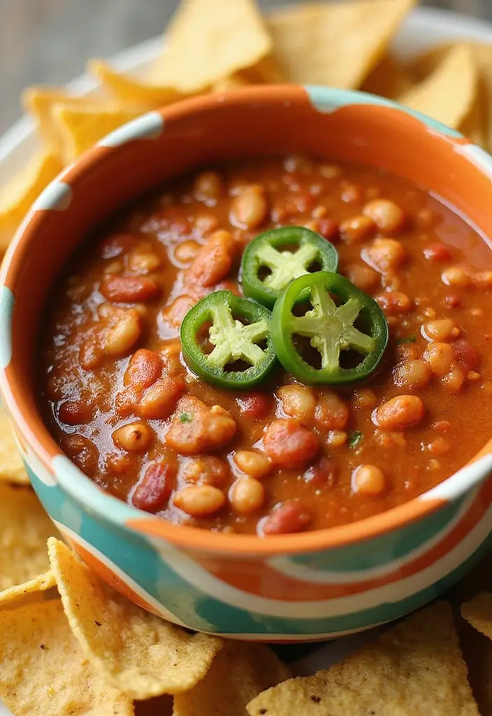 30 Mexican Bean Dip Recipes That Steal the Show - 21. Sriracha Bean Dip