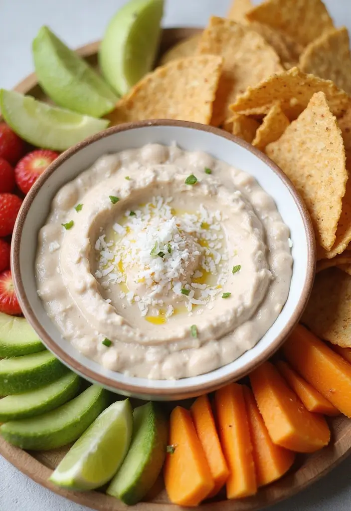 30 Mexican Bean Dip Recipes That Steal the Show - 22. Creamy Coconut Bean Dip