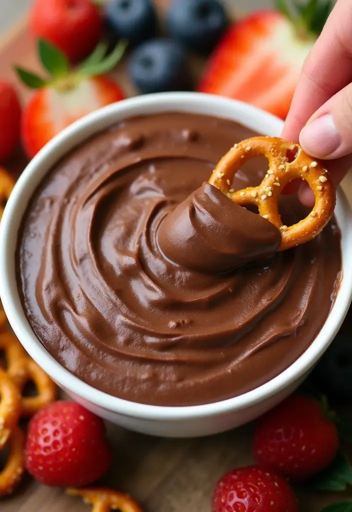 30 Mexican Bean Dip Recipes That Steal the Show - 30. Chocolate Bean Dip