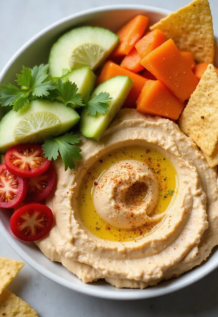 30 Mexican Bean Dip Recipes That Steal the Show - 4. White Bean Hummus with a Twist