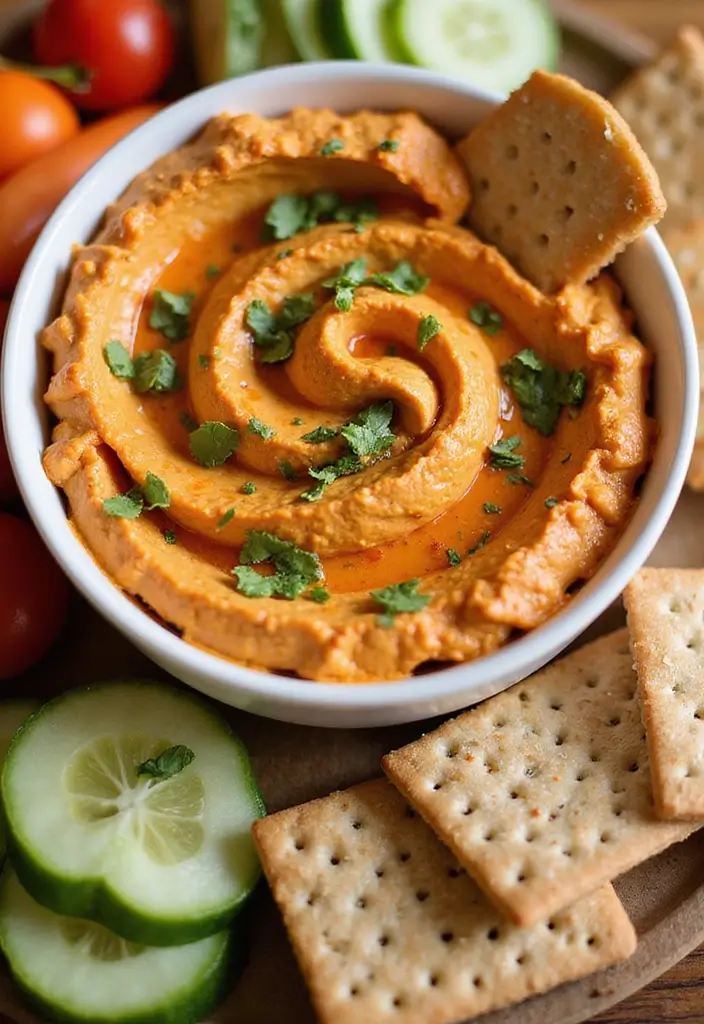 30 Mexican Bean Dip Recipes That Steal the Show - 6. Zesty Chickpea and Bean Dip