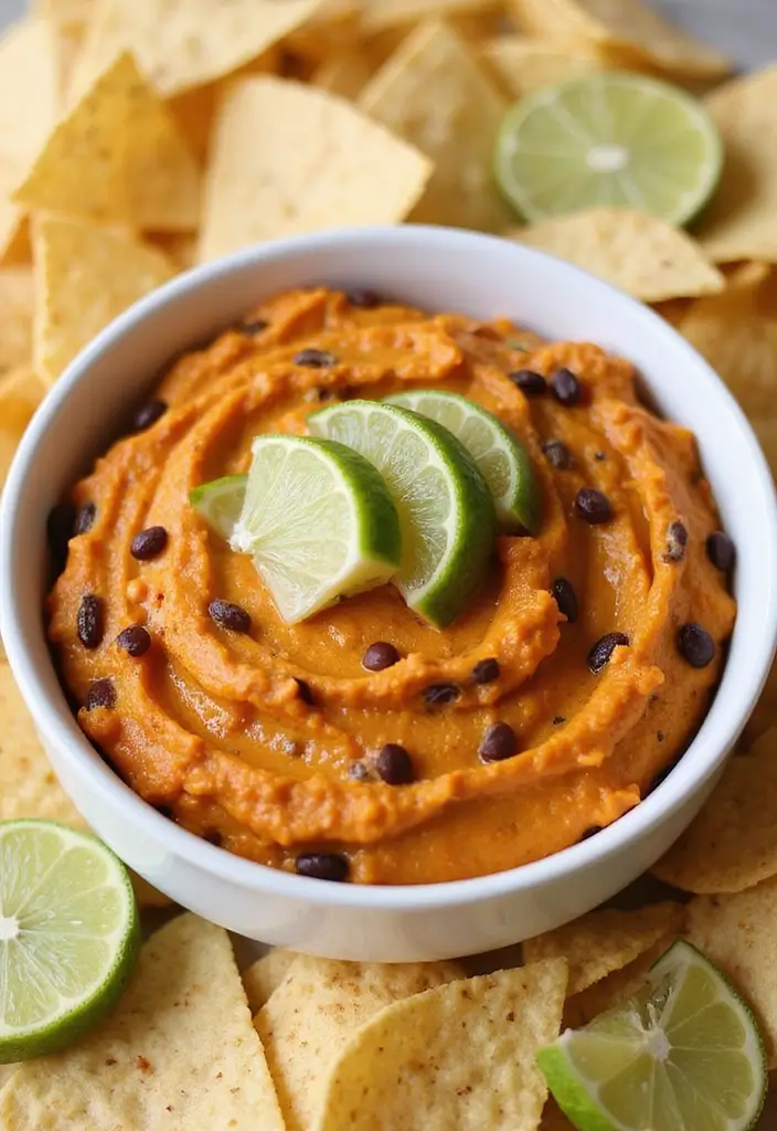 30 Mexican Bean Dip Recipes That Steal the Show - 8. Sweet Potato Black Bean Dip
