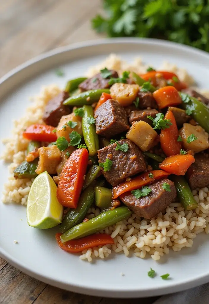 30 Mexican Beef Recipes for Every Occasion 71 30 Mexican Beef Recipes for Every Occasion - 13. Beef and Veggie Stir-Fry