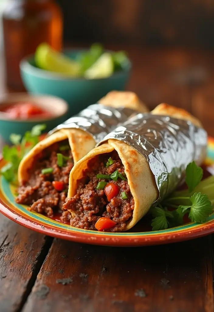 30 Mexican Beef Recipes for Every Occasion 8 30 Mexican Beef Recipes for Every Occasion - 2. Spicy Beef Burritos