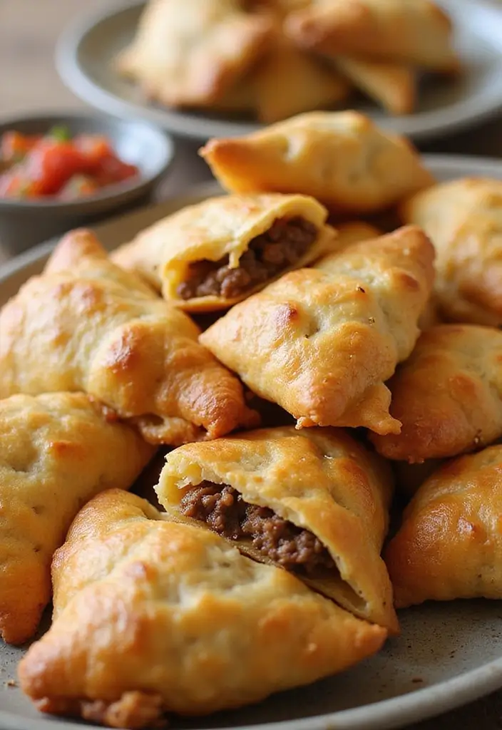 30 Mexican Beef Recipes for Every Occasion 112 30 Mexican Beef Recipes for Every Occasion - 20. Beef and Cheese Empanadas