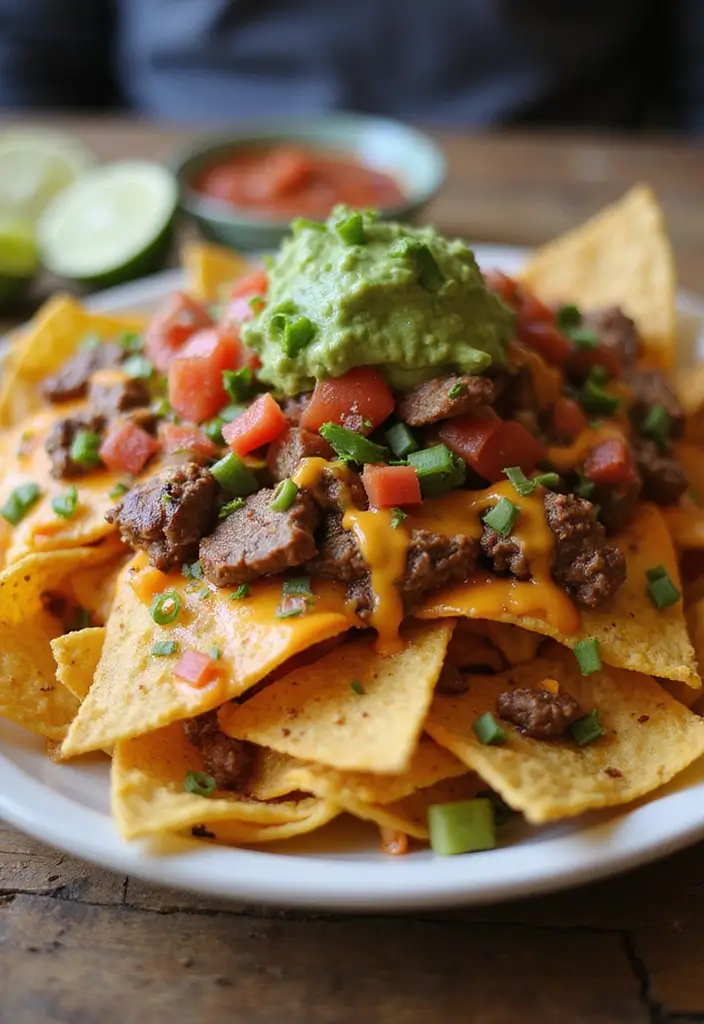 30 Mexican Beef Recipes for Every Occasion 117 30 Mexican Beef Recipes for Every Occasion - 21. Beef Nachos