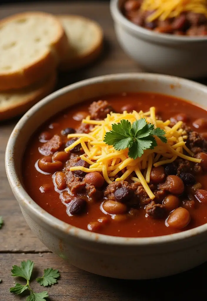 30 Mexican Beef Recipes for Every Occasion 36 30 Mexican Beef Recipes for Every Occasion - 8. Beef and Bean Chili