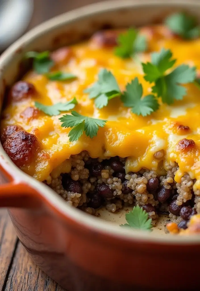 30+ Mexican Casserole Recipes Full of Flavor and Comfort 1 30+ Mexican Casserole Recipes Full of Flavor and Comfort - 1. Cheesy Black Bean and Quinoa Casserole