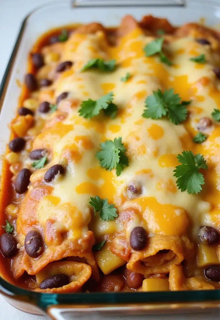 30+ Mexican Casserole Recipes Full of Flavor and Comfort 8 30+ Mexican Casserole Recipes Full of Flavor and Comfort - 2. Vegetarian Enchilada Casserole