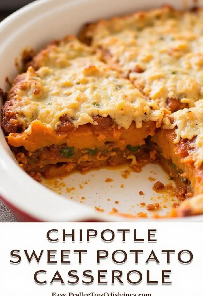 30+ Mexican Casserole Recipes Full of Flavor and Comfort 148 30+ Mexican Casserole Recipes Full of Flavor and Comfort - 26. Chipotle Sweet Potato Casserole