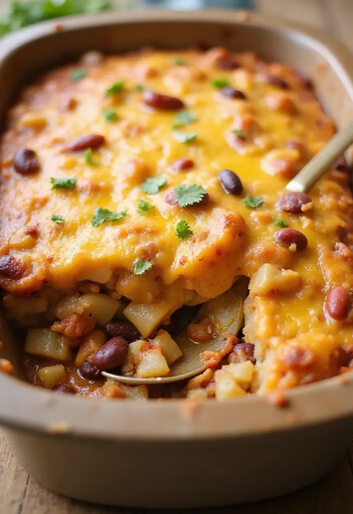 30+ Mexican Casserole Recipes Full of Flavor and Comfort 165 30+ Mexican Casserole Recipes Full of Flavor and Comfort - 29. Southwestern Potato and Bean Casserole