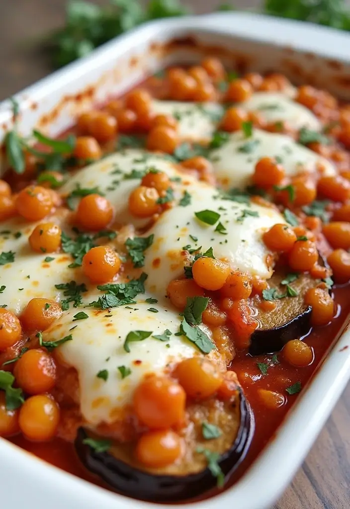 30+ Mexican Casserole Recipes Full of Flavor and Comfort 47 30+ Mexican Casserole Recipes Full of Flavor and Comfort - 9. Eggplant and Chickpea Casserole