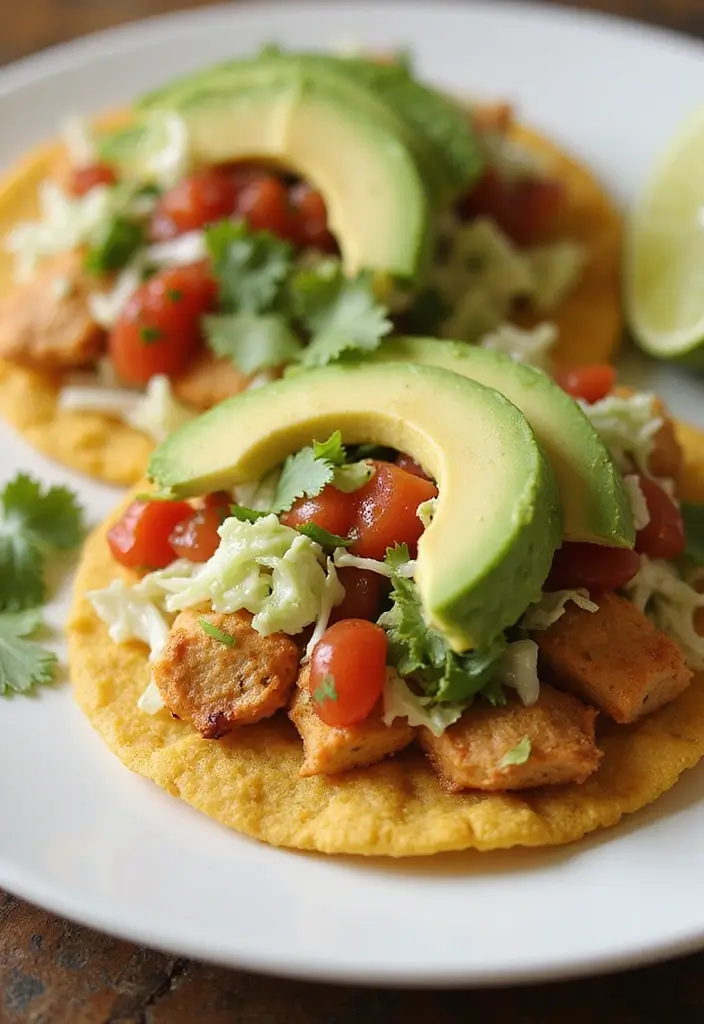 30 Mexican Chicken Breast Recipes for Simple Meals 78 30 Mexican Chicken Breast Recipes for Simple Meals - 14. Chicken Tostadas