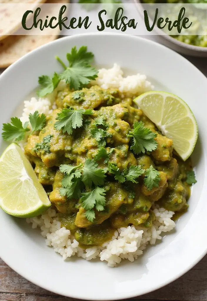 30 Mexican Chicken Breast Recipes for Simple Meals 107 30 Mexican Chicken Breast Recipes for Simple Meals - 19. Chicken Salsa Verde
