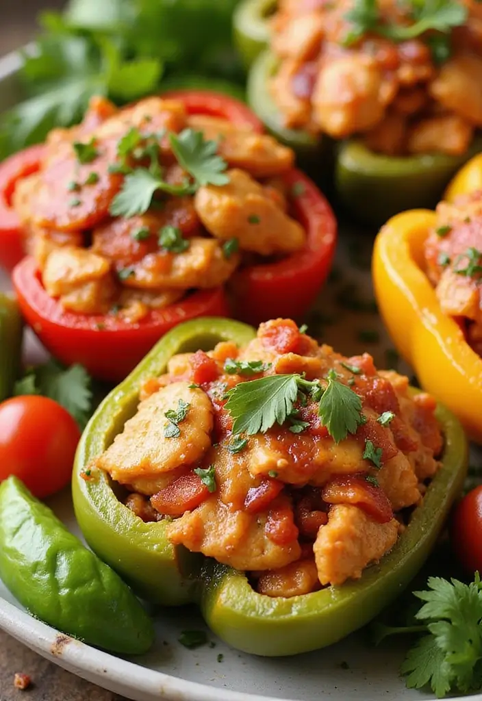 30 Mexican Chicken Breast Recipes for Simple Meals 143 30 Mexican Chicken Breast Recipes for Simple Meals - 25. Chicken Fajita Stuffed Peppers