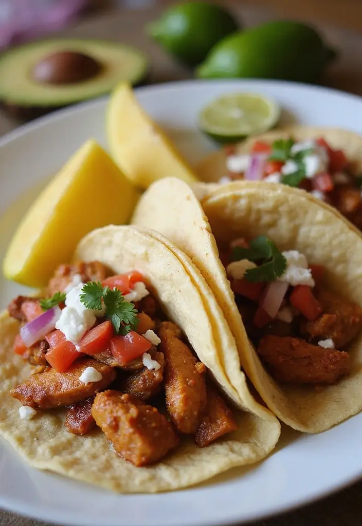 30 Mexican Chicken Breast Recipes for Simple Meals 153 30 Mexican Chicken Breast Recipes for Simple Meals - 27. Chicken Tacos al Pastor