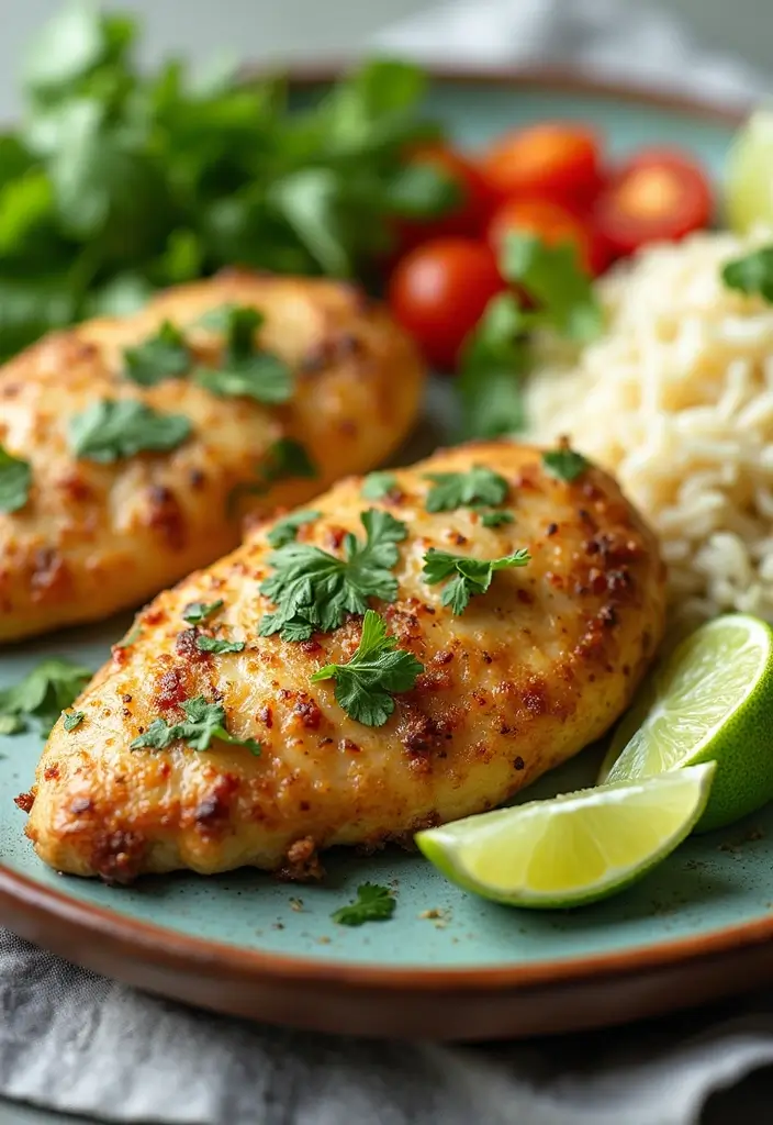 30 Mexican Chicken Breast Recipes for Simple Meals 9 30 Mexican Chicken Breast Recipes for Simple Meals - 3. Cilantro Lime Chicken