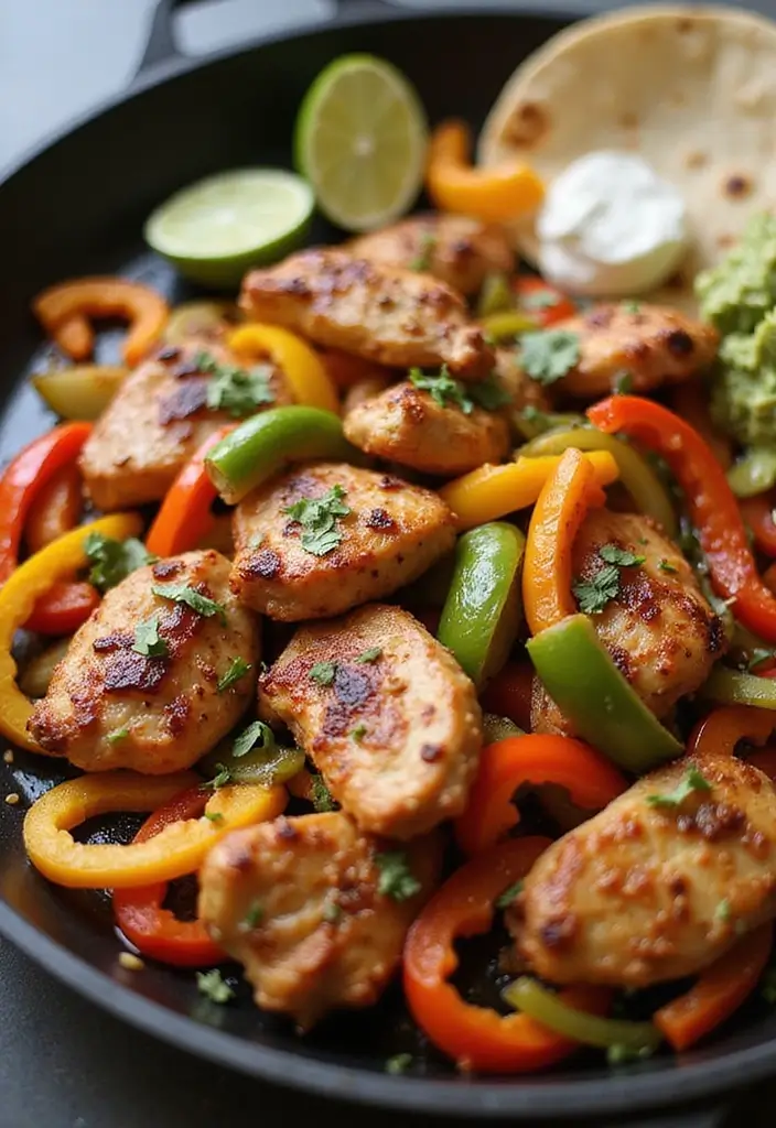 30 Mexican Chicken Breast Recipes for Simple Meals 12 30 Mexican Chicken Breast Recipes for Simple Meals - 4. Chicken Fajitas