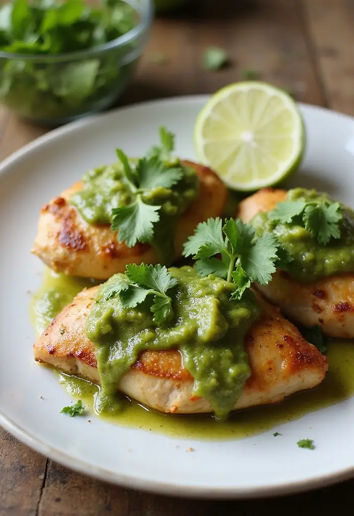 30 Mexican Chicken Dinner Recipes You’ll Actually Crave 78 30 Mexican Chicken Dinner Recipes You’ll Actually Crave - 14. Salsa Verde Chicken
