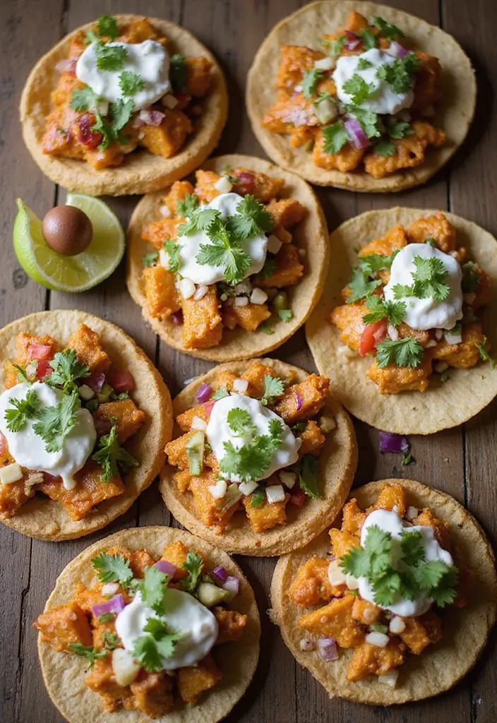30 Mexican Chicken Dinner Recipes You’ll Actually Crave 112 30 Mexican Chicken Dinner Recipes You’ll Actually Crave - 20. Chicken Tostadas