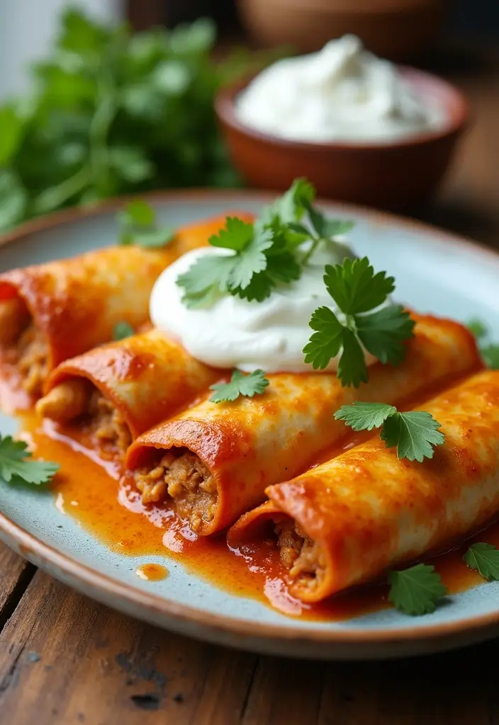 30 Mexican Chicken Dinner Recipes You’ll Actually Crave 15 30 Mexican Chicken Dinner Recipes You’ll Actually Crave - 3. Spicy Chicken Enchiladas