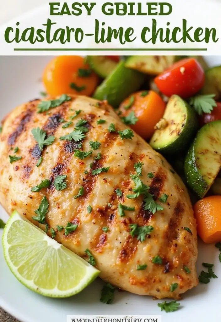 30 Mexican Chicken Dinner Recipes You’ll Actually Crave 23 30 Mexican Chicken Dinner Recipes You’ll Actually Crave - 5. Cilantro Lime Chicken