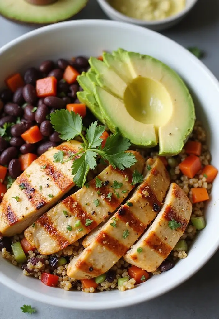 30 Mexican Chicken Dinner Recipes You’ll Actually Crave 44 30 Mexican Chicken Dinner Recipes You’ll Actually Crave - 8. Mexican Chicken Quinoa Bowl