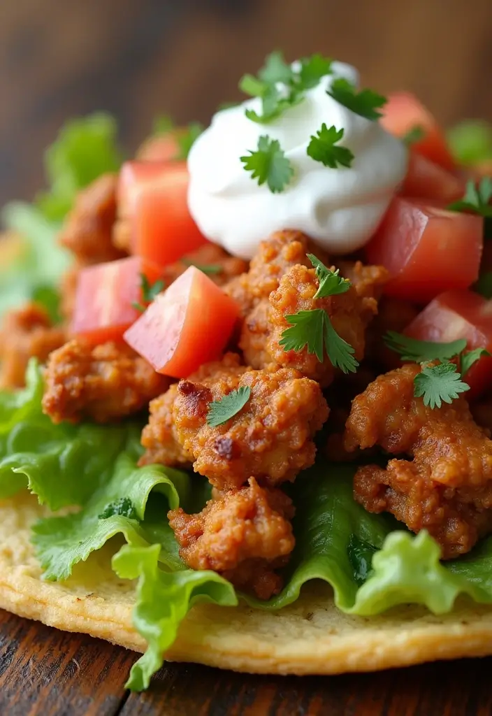 30 Mexican Chicken Tostada Recipes Packed with Flavor 1 30 Mexican Chicken Tostada Recipes Packed with Flavor - 1. Classic Chicken Tostada