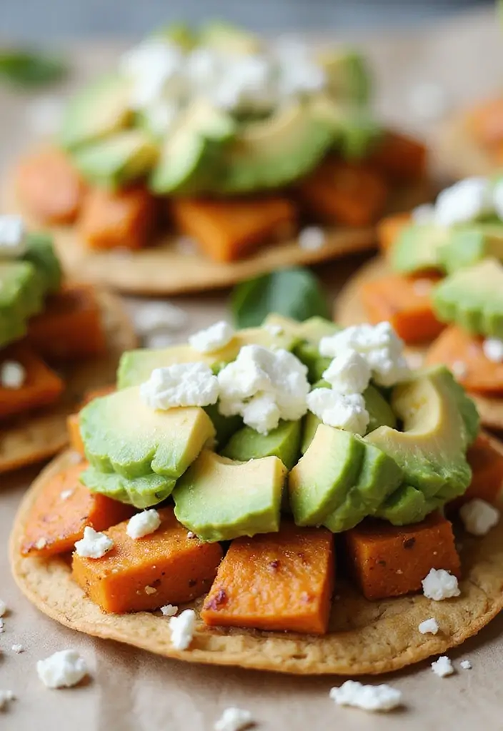 30 Mexican Chicken Tostada Recipes Packed with Flavor 56 30 Mexican Chicken Tostada Recipes Packed with Flavor - 10. Sweet Potato Chicken Tostada