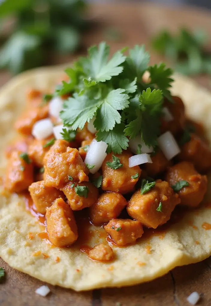 30 Mexican Chicken Tostada Recipes Packed with Flavor 66 30 Mexican Chicken Tostada Recipes Packed with Flavor - 12. Taco Spiced Chicken Tostada